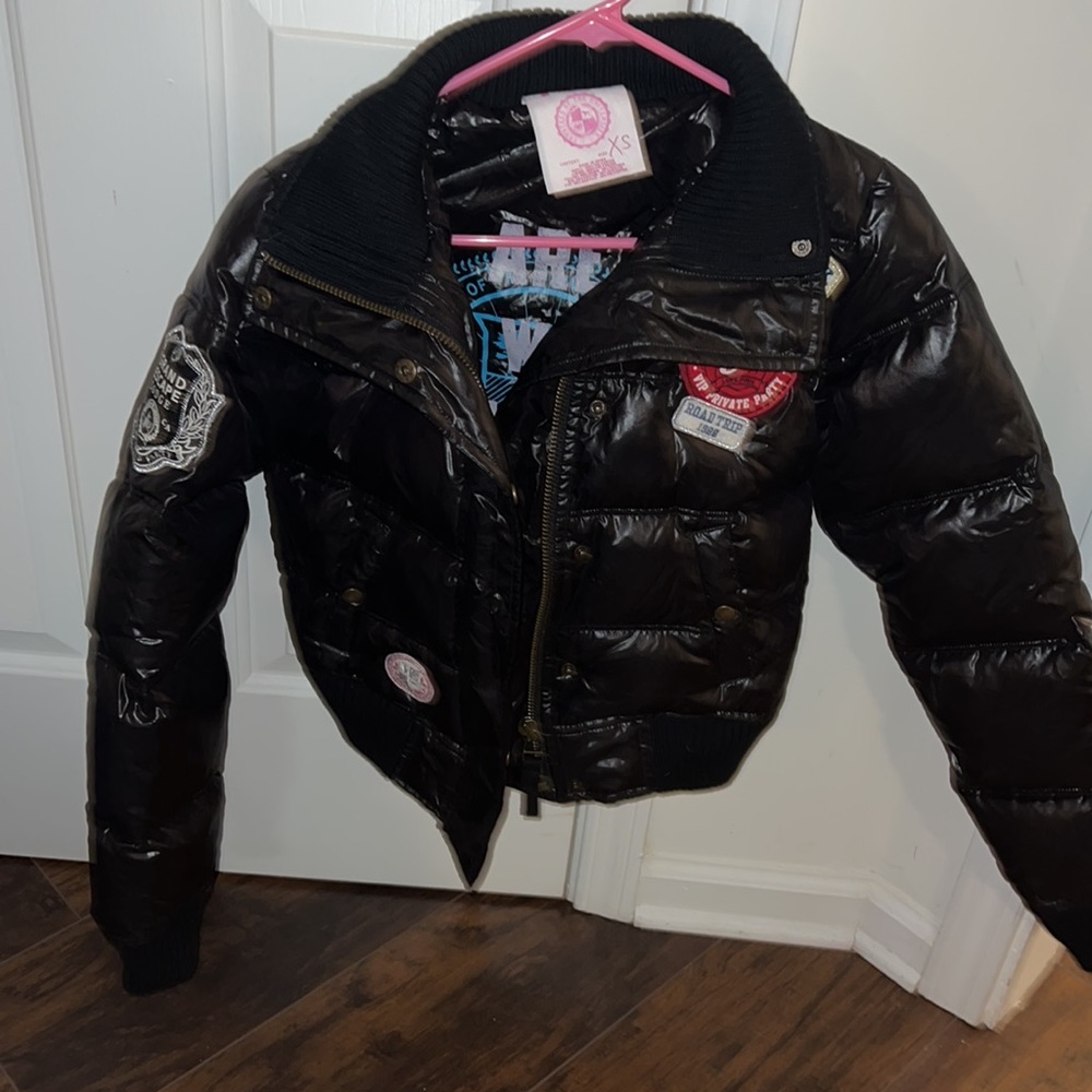 Jacket from pink